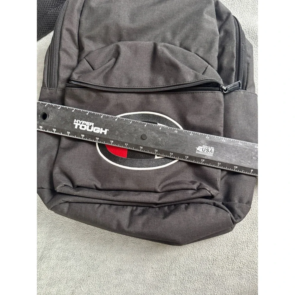 Champion Supercize Backpack Black Big C Logo Canvas School Bookbag Mens Womens